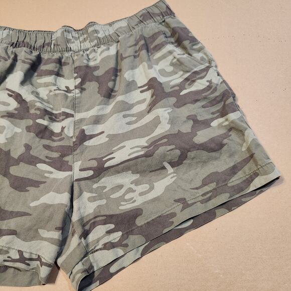 Social Standard by Sanctuary Green Brown Camo Boardwalk Pull On Shorts XXL - Picture 6 of 13